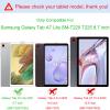[2-Pack] DWaybox Screen Protector compatible with Samsung Galaxy Tab A7 Lite 8.7 inch 2021, HD Tempered Glass Film Guard for Galaxy Tab A7 Lite T220 T225 -Clear view 2