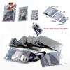 100 Clear Zip-Lock Resealable Bags ESD Anti-Static Shielded Storage Bags Reusable Clear Bags (Various Sizes) (5.9"X7.9"(15x20cm, metallic) view 4