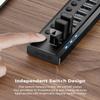 Aluminum 10 Port Powered USB Hub+ 50 Ft USB 3.0 Active Extension Cable with 5V 2A Power Adapter view 4