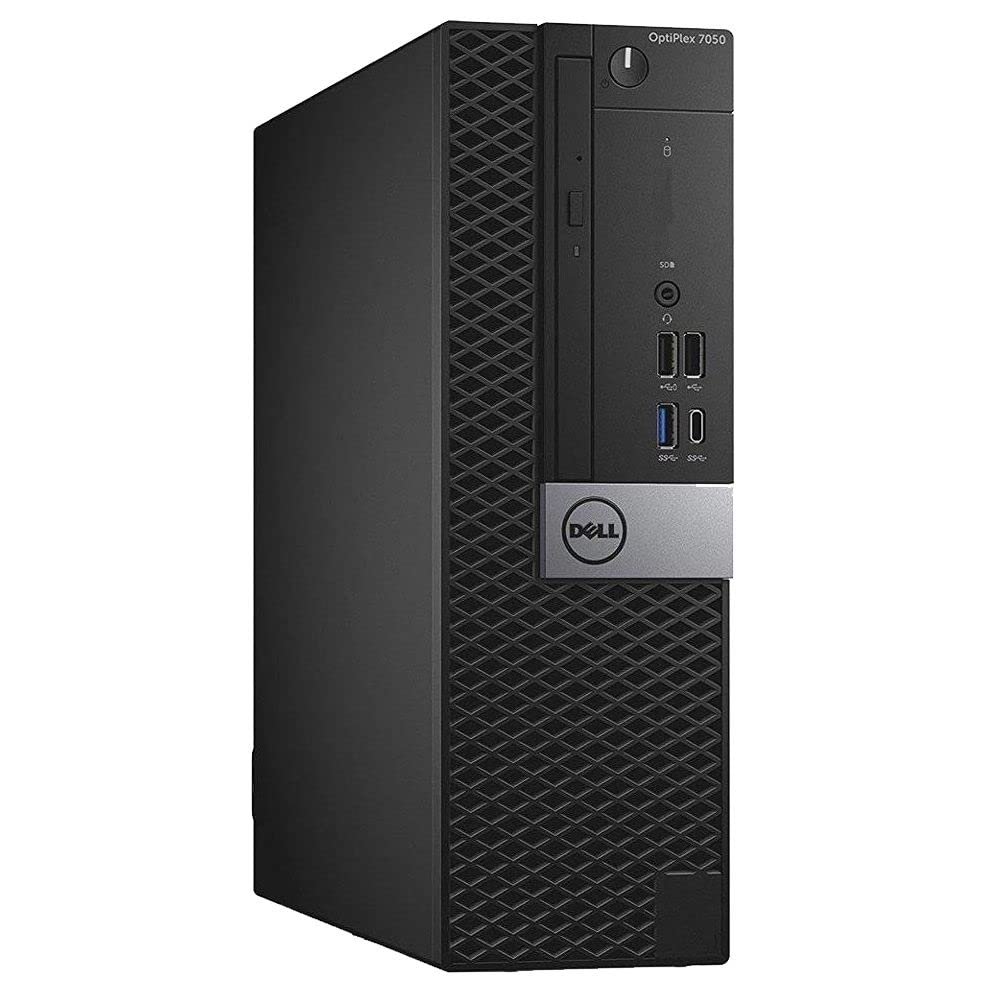 Dell OptiPlex 7050 SFF Desktop Computer PC,Intel Core i7-7700 3.60GHz,32GB DDR4 Ram New 1TB NVMe M.2 SSD,Built-in WiFi & Bluetooth,HDMI,DVD-RW,Windows 10 Pro,Wireless Keyboard & Mouse (Renewed)