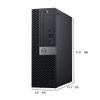 Dell OptiPlex 7050 SFF Desktop Computer PC,Intel Core i7-7700 3.60GHz,32GB DDR4 Ram New 1TB NVMe M.2 SSD,Built-in WiFi & Bluetooth,HDMI,DVD-RW,Windows 10 Pro,Wireless Keyboard & Mouse (Renewed) view 4