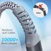 TOTU Cable for Oculus Quest 2 Link, 16FT USB 3.2 Gen 1 to Type C Link Cable Compatible with Steam Deck, High Speed Data Transfer and Fast Charging for VR Oculus Quest Headset and Gaming PC view 4