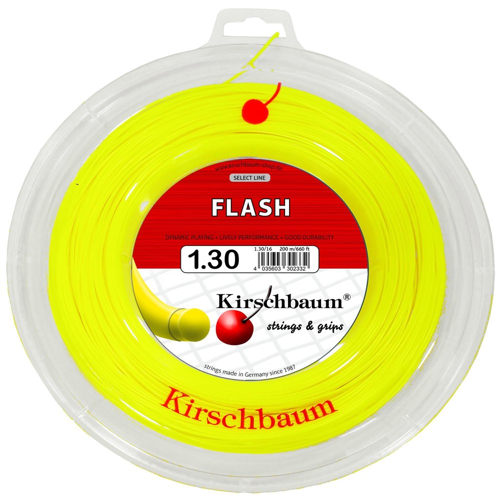 Kirschbaum Reel Flash Yellow 1.30 mm (16G) 660ft