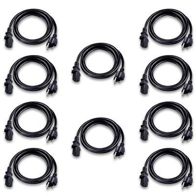 10 pcs BITMAIN APW3++ Heavy Duty 220v Power Cord (6FT) for Every BITMAIN PSU and GPU
