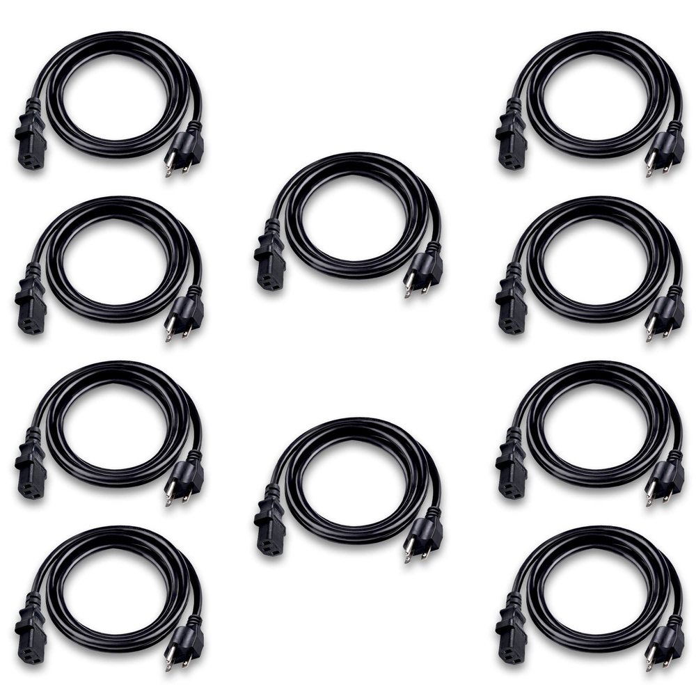 10 pcs BITMAIN APW3++ Heavy Duty 220v Power Cord (6FT) for Every BITMAIN PSU and GPU