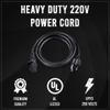 10 pcs BITMAIN APW3++ Heavy Duty 220v Power Cord (6FT) for Every BITMAIN PSU and GPU view 2