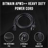 10 pcs BITMAIN APW3++ Heavy Duty 220v Power Cord (6FT) for Every BITMAIN PSU and GPU view 3