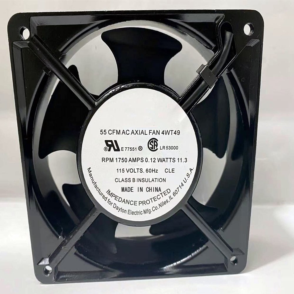 4WT49 115V 115V 0.12A 55CFM 12038 Cooling Fan 12CM