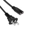 2 Prong Printer Power Cord AC Charger Cable Compatible with Canon Pixma TR4520 TR4527 TR4720 TR7520 TR7020 MG3620 IP8720 IP7220 TS9020 TS8320 TS6320 MX922 MX492 iX6820 Power Supply view 2