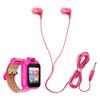 Playzoom Kids Smartwatch & Earbuds Set - Video Camera Selfies STEM Learning Educational Fun Games, MP3 Music Player Audio Books Touch Screen Sports Digital Watch Fun Gift for Kids Toddlers Boys Girls view 2