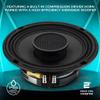 DS18 PRO-HY8.4MSL 8 Inches Shallow Hybrid Mid-Range Car Audio Loudspeaker with Built-in Driver and Grill Included 400W Max 200W RMS 4 Ohms (1 Speaker) view 3
