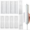 6 Pack Power Strip Holder, Self Adhesive Fixator Wall Mount Plug-in Socket Fixer Bracket Stand Surge Protector Punch Free for Remote Control Router Desk Computer Office Cable Management, Rectangle view 1