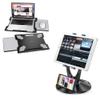 DeskLogics Tablet Stand for Desk + Portable Lap Desk with Mouse Pad (TS-8B + LD-6B) view 1