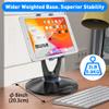 DeskLogics Tablet Stand for Desk + Portable Lap Desk with Mouse Pad (TS-8B + LD-6B) view 2