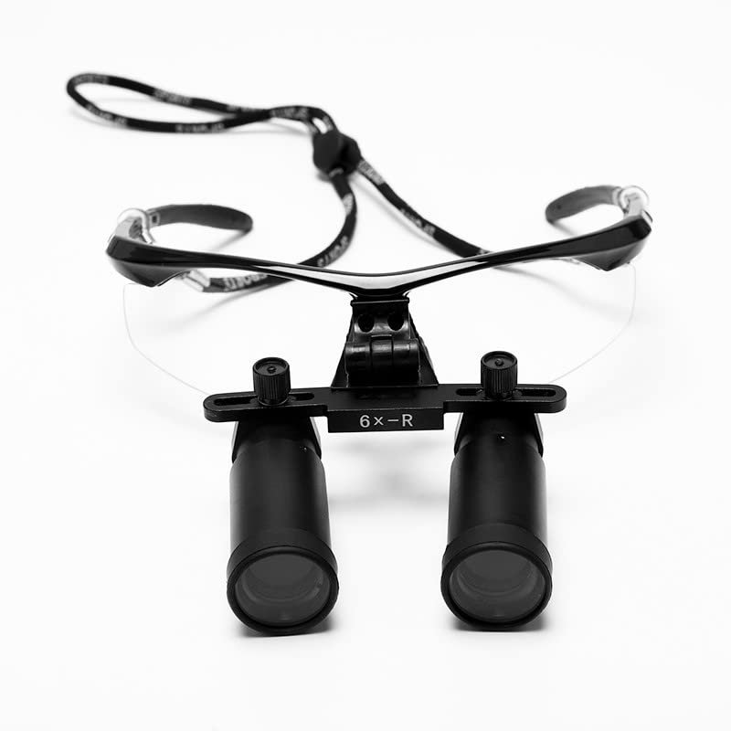 6X High Magnification Portable Bonicular Loupes Magnifier Optical Glasses DY-600