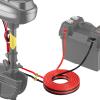 NOVINO Trolling Motor Battery Cable Extension Wire Kit-10 Feet 8 Gauge Wire for Extending Battery Cable to Trolling Motor,Fits Marine Fishing Boat view 1