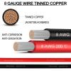 NOVINO Trolling Motor Battery Cable Extension Wire Kit-10 Feet 8 Gauge Wire for Extending Battery Cable to Trolling Motor,Fits Marine Fishing Boat view 2