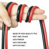 NOVINO Trolling Motor Battery Cable Extension Wire Kit-10 Feet 8 Gauge Wire for Extending Battery Cable to Trolling Motor,Fits Marine Fishing Boat view 3