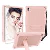 Mignova for Vastking KingPad K10 Pro Tab Case Built in Kickstand Shoulder Strap Come with Vastking K10 Pro 9H Hardness HD Clear Bubble Free Tempered Glass Film Screen Protector (Rose Gold/1 Pcs) view 1
