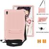 Mignova for Vastking KingPad K10 Pro Tab Case Built in Kickstand Shoulder Strap Come with Vastking K10 Pro 9H Hardness HD Clear Bubble Free Tempered Glass Film Screen Protector (Rose Gold/1 Pcs) view 3