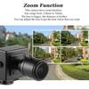 REVODATA 5MP POE IP Mini Camera,Ultra HD 2880x1620P, 2.8-12mm Manual Zoom Lens Small Indoor H.265 Surveillance Camera,PC/Phone App,Motion Detection (I712-P) view 3