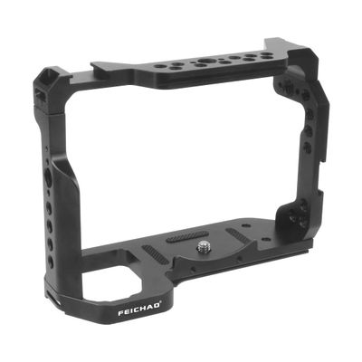 FEICHAO Camera Cage Aluminum Compatible with Sony A7C / A7R3,A7M3, A9 Case Rig DSLR Camera (Compatible with Sony A7R3,A7M3, A9)