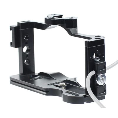 FEICHAO ZV1 Camera Cage Kit Compatible with Sony ZV1 Video DSLR Stabilizer Extension Bracket (Cage with Cable Clip)