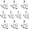 HEOPBIRD VX-261 G Shape Earpiece Headset with PTT Mic Compatible with Motorola Yaesu Vertex Standard Radio EVX-261 VX-230 VX-231 VX-298 VX-350 VX-351 VX-180 EVX-531 Walkie Talkie 2 Way Radio 10 Pack view 1