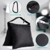 Aimosen 4 Packs Sandbags Weight Bags for Light Stand Photography Video Equipment, Heavy Duty Saddlebag for Backdrop Stand, Photo Tripod, Canopy, Pop up Tent, Umbrella Base, Fishing Chair, Picnic Table view 3
