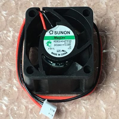 KDE2404PKV2 40X40X20MM 24V 0.8W 6200RPM 2-Wire Cooling Fan