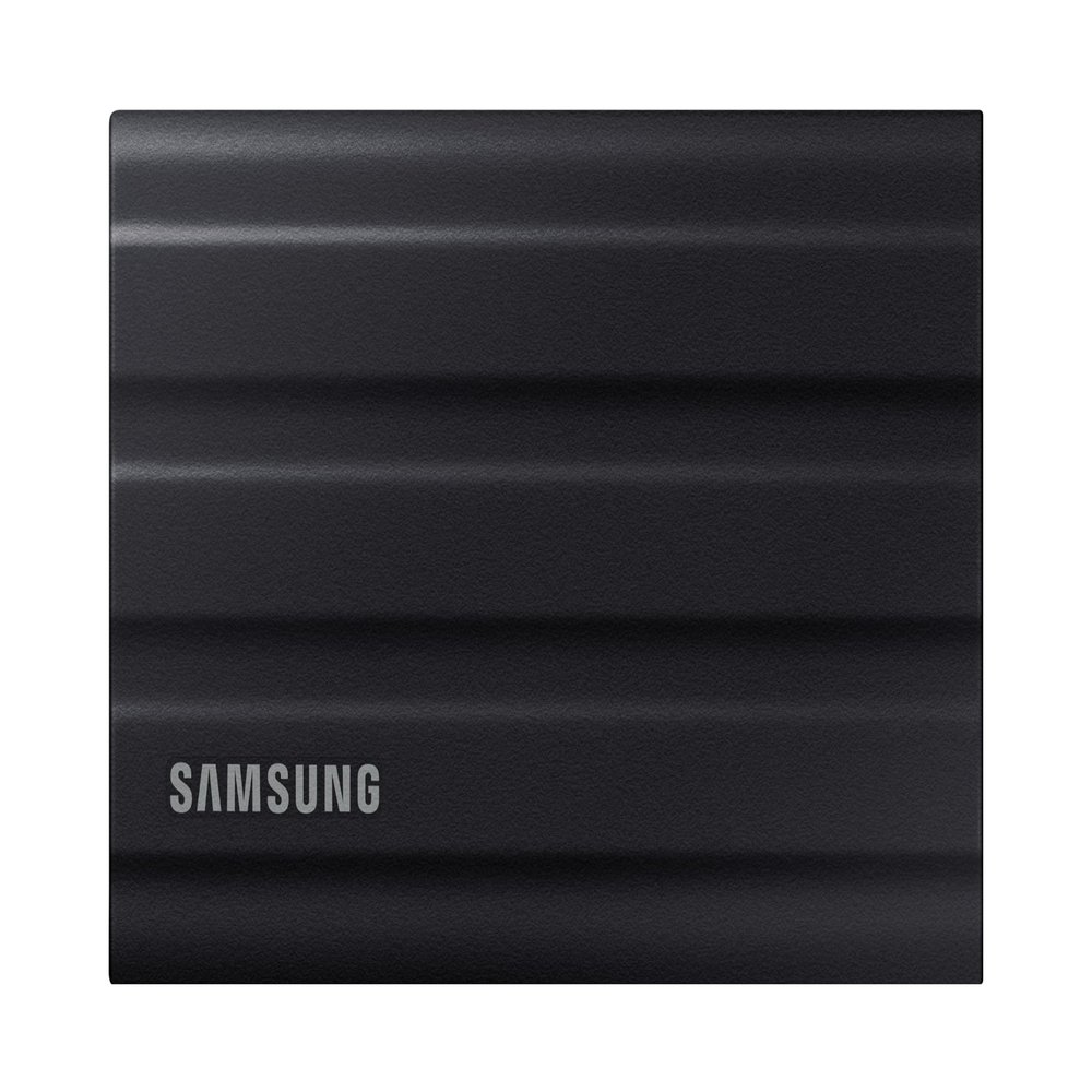 Samsung T7 Shield Portable SSD 1TB, USB 3.2 Gen2 External SSD, Up to 1,050MB/s, Rugged, IP65 Water & Dust Resistant, for Photographers, Content Creators and Gaming, Mac Compatible, MU-PE1T0S, Black
