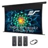 EliteProjector Screens Starling Tab-Tension 2 CineGrey 4D, 106" 16:9, 4K/8K Ultra HD Ceiling, Ambient Light Rejecting (CLR/ALR) Tab-Tensioned Electric Drop Down Front Projector Screen, STT106UHD4-E12 view 1