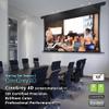 EliteProjector Screens Starling Tab-Tension 2 CineGrey 4D, 106" 16:9, 4K/8K Ultra HD Ceiling, Ambient Light Rejecting (CLR/ALR) Tab-Tensioned Electric Drop Down Front Projector Screen, STT106UHD4-E12 view 4