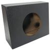 American Sound Connection Universal Regular Standard Truck Cab Single 10" Sub Box Enclosure - Rhino Coated view 1