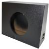American Sound Connection Universal Regular Standard Truck Cab Single 10" Sub Box Enclosure - Rhino Coated view 3