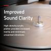 Fluance RT85N Turntable with Nagaoka MP-110 Cartridge, Acrylic Platter, Speed Control, and Vibration Isolation - Piano Black view 4