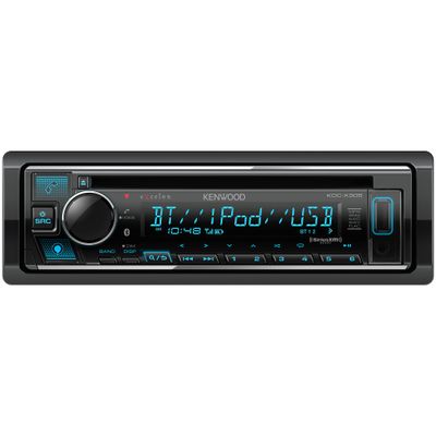 Kenwood KDC-X305 eXcelon CD Car Stereo Receiver w/Bluetooth Hands Free Calling, AM/FM Radio, USB, Amazon Alexa Built Ready, Variable Color Illumination