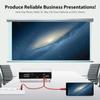 PRO USB-C HDMI Compatible with Motorola Edge 20 Pro at 4k with Power Port, 6ft Cable at Full 2160p@60Hz, 6Ft/2M Cable [RED/Thunderbolt 3 Compatible] view 3