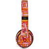 Skinit Decal Audio Skin Compatible with Beats Solo 3 Wireless - Officially Licensed NFL Kansas City Chiefs Red Blast Design view 1