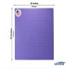 SlabDreamLab 12"X12" Baseplate for All Major Building Bricks and Blocks (Pastel Purple, 4-Pack) view 2