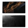 Decalrus - Protective Decal for The Samsung Galaxy Tab S8 Ultra (14.6" Screen) Tablet Crocodile Skin Pattern Texture Skin Skins Decal for case Cover wrap CROsamsungGalaxyTabS8ultraBlack view 1
