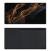Decalrus - Protective Decal for The Samsung Galaxy Tab S8 Ultra (14.6" Screen) Tablet Black Carbon Fiber Skin Skins Decal for case Cover wrap CFsamsungGalaxyTabS8ultraBlack view 1