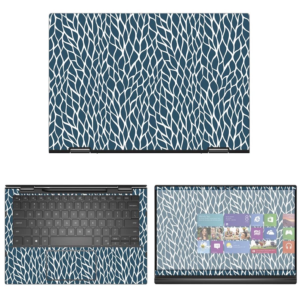 Decalrus - Protective Decal Sticker for The Dell Inspiron 7000 i7306 2-in-1 with Active Pen (13.3" Screen) case Cover wrap DEinspiron13_I7306pen-227
