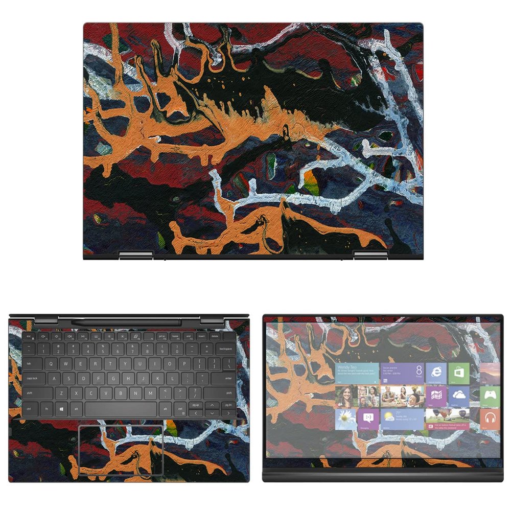 Decalrus - Protective Decal Sticker for The Dell Inspiron 7000 i7306 2-in-1 with Active Pen (13.3" Screen) case Cover wrap DEinspiron13_I7306pen-232