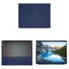 Decalrus - Protective Decal for The Dell G15 Gaming Laptop (15.6" Screen) Laptop Blue Carbon Fiber Vinyl Cover wrap CFdellGaming_G15Blue view 1