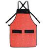 King Midas Bandana Barber Apron, Adjustable, Water And Hair Proof, Barber Apron For Men (Red) view 2