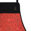 King Midas Bandana Barber Apron, Adjustable, Water And Hair Proof, Barber Apron For Men (Red) view 3