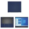 Decalrus - Protective Decal for The Dell Inspiron 7000 i7306 2-in-1 with Active Pen (13.3" Screen) Laptop Blue Carbon Fiber wrap CFdellInspiron13_I7306penBlue view 1