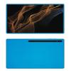 Decalrus - Protective Decal for The Samsung Galaxy Tab S8 Ultra (14.6" Screen) Tablet LITE Blue Carbon Fiber Skin Skins Decal for case Cover wrap CFsamsungGalaxyTabS8ultraLiteBlue view 1