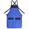 King Midas Bandana Barber Apron Unisex Hair Stylist Apron Adjustable, Hair & Water Proof (Blue) view 2